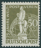 BERLIN 38 **, 1949, 50 Pf. Stephan, Pracht, Mi. 180.- - Other & Unclassified