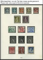 SAMMLUNGEN O, Gestempelte Sammlung Berlin Von 1948-80 Im SAFE Falzlosalbum, Bis Auf Rot- Und Schwarzaufdruck, Mi.Nr. 68- - Autres & Non Classés