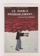 SAVIGNAC Ed Ramsay - Affiche Film Diable Probablement - CPM 10,5x15 TBE 1989 Neuve - Savignac