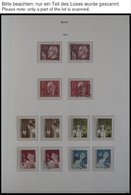 SAMMLUNGEN **,o , Sammlung Berlin Von 1960-76 Im KA-Be Bi-collect Falzlosalbum (Text Ab 1948), In Den Hauptnummern Jewei - Autres & Non Classés