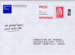 Pret A Poster Reponse PRIO (PAP) Fondation De France Agr. 182202 - Marianne Yseult-Catelin - Listos A Ser Enviados: Respuesta