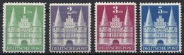 AMERIK. U. BRITISCHE ZONE 97-100I **, 1948, 1 - 5 DM Flache Treppe, 4 Prachtwerte, Mi. 175.- - Sonstige & Ohne Zuordnung