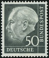 BUNDESREPUBLIK 189 **, 1954, 50 Pf. Heuss, Pracht, Gepr. Schlegel, Mi. 200.- - Otros & Sin Clasificación