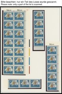 JAHRGÄNGE 412-88 VB **, 1964/5, 2 Postfrische Jahrgänge In Unterschiedlichen Mengen, 4 - 50x In Einheiten, Viele Randstü - Otros & Sin Clasificación