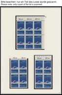 JAHRGÄNGE 710-52 VB **, 1972, Postfrischer Jahrgang, 18x In Blockstücken, Zusätzlich Eine Einzelmarke, Viele Randstücke, - Other & Unclassified