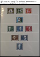 SAMMLUNGEN **, In Den Hauptnummern Komplette Postfrische (Mi.Nr. 302-06 Gestempelt) Sammlung Bundesrepublik Von 1959-71  - Used Stamps