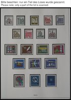 SAMMLUNGEN **, Komplette Postfrische Sammlung Bundesrepublik Von 1960-69 Im SAFE Falzlosalbum (Text Ab 1949), Prachterha - Used Stamps