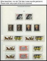 SAMMLUNGEN **, O, Sammlung Bundesrepublik Von 1977-2000, Wohl Komplett Doppelt Gesammelt In 4 KA-BE Bi-collect Falzlosal - Gebraucht