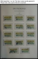 SAMMLUNGEN O, In Den Hauptnummern Wohl Komplette Gestempelte Sammlung Bundesrepublik Von 1975-90 Im Leuchtturm Falzlosal - Used Stamps