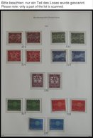 SAMMLUNGEN **,o , 1960-69, Sammlung Bundesrepublik Im KA-BE Falzlosalbum, Jeweils Postfrisch Und Gestempelt Fast Komplet - Used Stamps