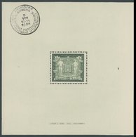 BELGIEN Bl. 1 **, 1930, Block Philatelistische Ausstellung, übliche Blockränder, Pracht, Mi. 750.- - Other & Unclassified