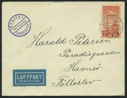 ERSTFLÜGE 18.7.1937, Esbjerg-Kopenhagen, Brief Feinst - Andere & Zonder Classificatie
