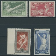 FRANKREICH 169-72 **, 1924, Olympische Spiele, Postfrischer Prachtsatz, Mi. 75.- - Other & Unclassified