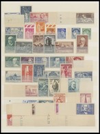 LOTS **, Postfrische Partie Verschiedener Werte Frankreich Von 1937-59 Mit Guten Mittleren Ausgaben, Prachterhaltung, Mi - Autres & Non Classés