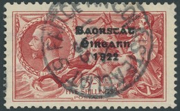 IRLAND B61 O, 1935, 5 Sc. Lebhaftkarminrot, Pracht, Gepr. Pröschold, Mi 200.- - Sonstige & Ohne Zuordnung