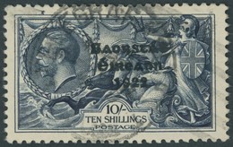 IRLAND C61 O, 1935, 10 Sc. Schwarzblau, Pracht. Gepr. Pröschold, Mi. 650.- - Autres & Non Classés