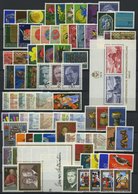 SAMMLUNGEN **, Komplette Postfrische Sammlung Liechtenstein Von 1971-80, Prachterhaltung - Verzamelingen