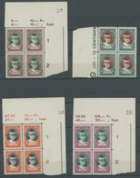 LUXEMBURG 213-17 VB **, 1929, Kinderhilfe, Randviererblocks, Postfrisch, Pracht, Mi. 120.- - Dienst