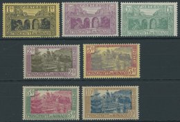 MONACO 97-103 **, 1925, Ansichten, Postfrischer Prachtsatz, Mi. 100.- - Autres & Non Classés