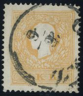 ÖSTERREICH BIS 1867 10IIc O, 1859, 2 Kr. Hellorange, Loser Eckzahn Sonst Pracht, Gepr. Schmutz, Mi. 300.- - Used Stamps