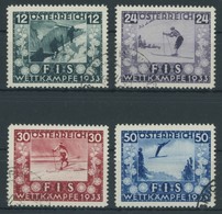 ÖSTERREICH 1918-1938 551-54 O, 1933, FIS I, Prachtsatz - Autres & Non Classés