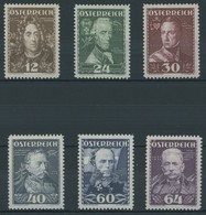 ÖSTERREICH 1918-1938 617-22 **,* , 1935, Herrführer, 30 G. Falzrest, Sonst Postfrischer Prachtsatz - Sonstige & Ohne Zuordnung