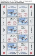 ÖSTERREICH AB 1950 A. 2572-2627KB O, 2006, Alle 7 Kleinbogen Komplett, Ersttagsstempel, Pracht, Mi. 184.- - Used Stamps