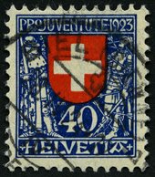 SCHWEIZ BUNDESPOST 188 O, 1923, 40 C. Pro Juventute, Pracht, Mi. 60.- - Sonstige & Ohne Zuordnung