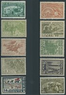 SOWJETUNION 379-88 **, 1929/30, 3 Postfrische Prachtsätze, Mi. 150.- - Sonstige & Ohne Zuordnung