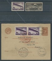 SOWJETUNION 397DD *,U Brief , 1931, Luftschiffbau, 10 K. Doppeldruck, Falzrest, Fotoattest Bach/Eichele Und 50 K. Ungezä - Sonstige & Ohne Zuordnung