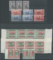 FRANZÖSISCH-INDIEN **, 1922-44, Kleine Partie Postfrischer Werte, Pracht - Other & Unclassified