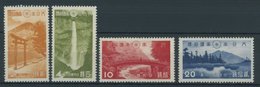 JAPAN 272-75 **, 1938, Nikko-Nationalpark, Postfrischer Prachtsatz - Andere & Zonder Classificatie
