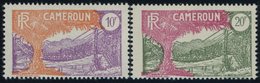 KAMERUN 94/5 **, 1926, 10 Und 20 Fr. Landesmotive, Postfrisch, 2 Prachtwerte - Nuevos