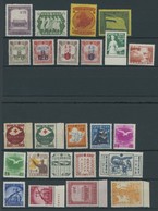 MANDSCHUKUO 116-28,131-42 **, 1938-42, Fast Komplette Postfrische Partie, Fast Nur Prachterhaltung - 1932-45 Manchuria (Manchukuo)