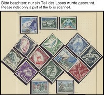 SLG., LOTS EUROPA *,**,o , Schaubek-Album: Monako, Niederlande, Norwegen Und Österreich, Die Ersten Jahre Schwach Vertre - Altri - Europa