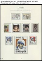 EUROPA UNION **, 1996, Berühmte Franzosen, Kompletter Jahrgang, Pracht, Mi. 271.10 - Verzamelingen