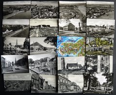 DEUTSCHLAND ETC. EIDERSTEDT, 29 Verschiedene Ungebrauchte Schwarz/weiß Ansichtskarten Aus Den 50iger Jahren - Autres & Non Classés