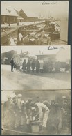 ALTE POSTKARTEN - LETTLAND 1915, Libau, 3 Verschiedene Fotokarten - Lettland