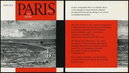 PHIL. LITERATUR Paris Par Moulins 1870/71, Unter Mitarbeit Von Wolfgang Jakubek, Ausgabe Zum 50. Jahrestag Der Gründung  - Filatelia E Historia De Correos