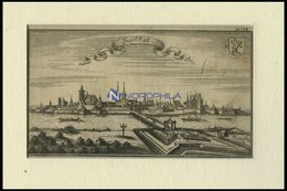 INGOLSTADT, Gesamtansicht, Kupferstich Von Ertl, 1687 - Litografía