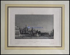 BRIGHTON: Der Pavillon, Stahlstich Von B.I. Um 1840 - Lithografieën