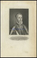 Caspar De Colioni, Stahlstich Von Meyer`s C.L. Um 1840 - Litografía