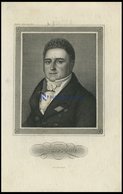 Jacques Lafitte, Französischer Bankier Und Politiker, Stahlstich Von B.I. Um 1840 - Lithografieën