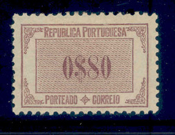 ! ! Portugal - 1932 Postage Due $80 - Af. P52 - MH - Nuevos