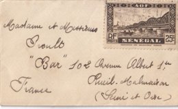 SENEGAL - Jolie Petite Lettre - Lettres & Documents
