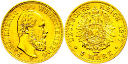 10 Mark, 1877, Karl, Ss-vz., Katalog: J. 292 Ss-vz - Other & Unclassified
