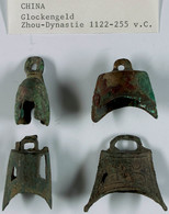 Zhou-Dynastie 1122-220 V. Chr., Lot Von Vier Æ-Glockenmünzen. Erhaltung S-ss. (alter Ausruf 160) - Chinese