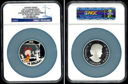 30 Dollars, 2015, Looney Tunes-The Rabbit Of Seville, In Slab Der NGC Mit Der Bewertung PF70 Ultra Cameo, Colorized Earl - Canada