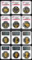 6 X 5 Cents, 2015, Canadian Nickel Legacy, Jeweils In Slab Der NGC Mit Der Bewertung PF70 Ultra Cameo, Early Releases, F - Canada