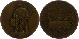 Frankreich, Bronzemedaille (Dm. Ca. 51mm, Ca. 69,85g), 1908, Von H. Dubois. Av: Büste Eines Antiken Kriegers Nach Links. - Andere & Zonder Classificatie